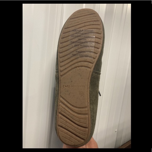 Emu Winter Brooklyn Boots Suede Sheepskin Lining - Picture 8 of 8